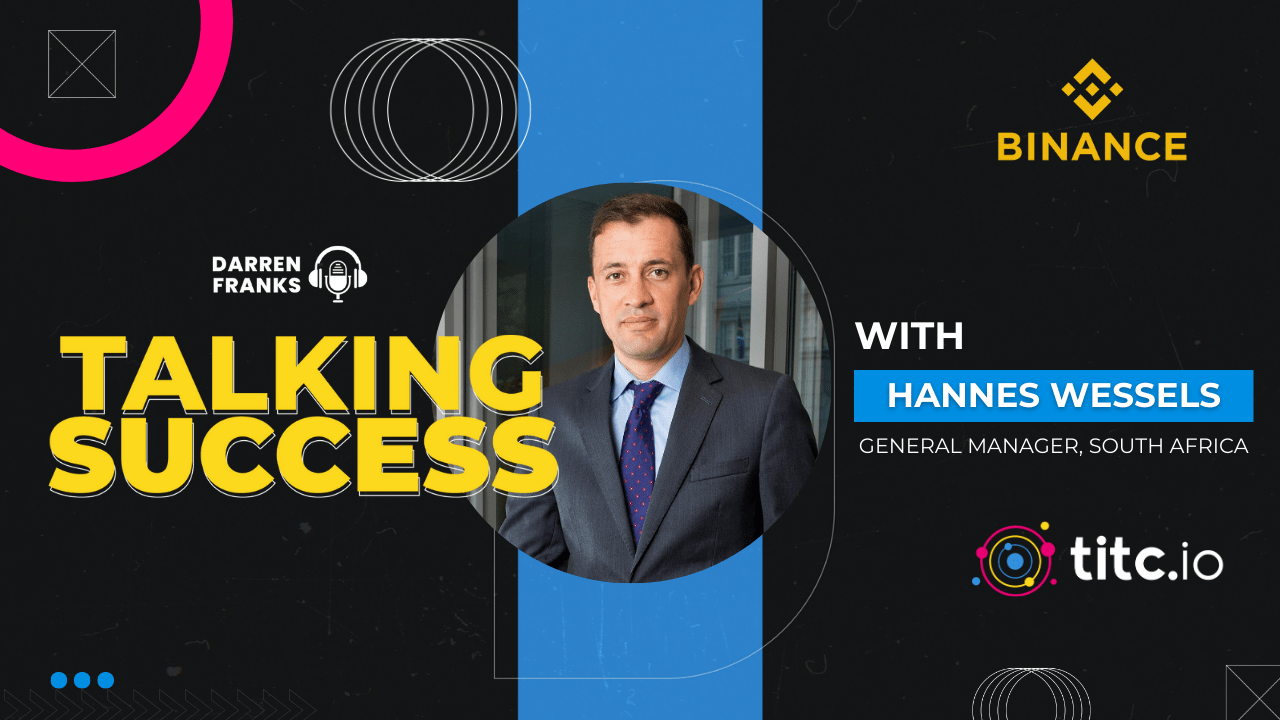 Hannes Wessels, General Manager, South Africa at Binance