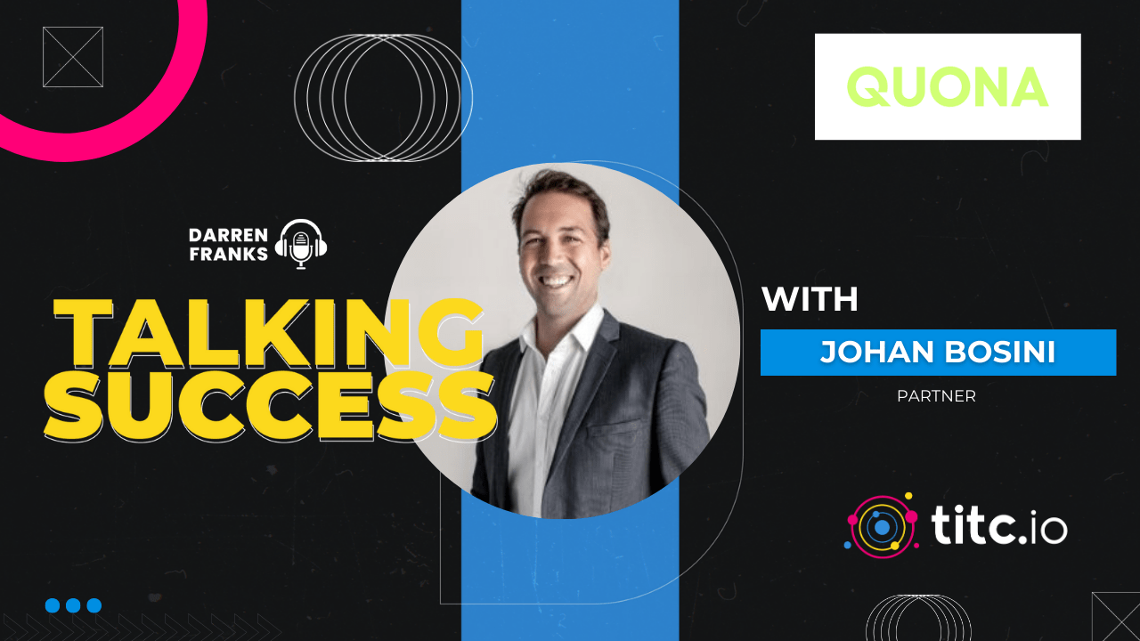 Johan Bosini, Partner at Quona Capital