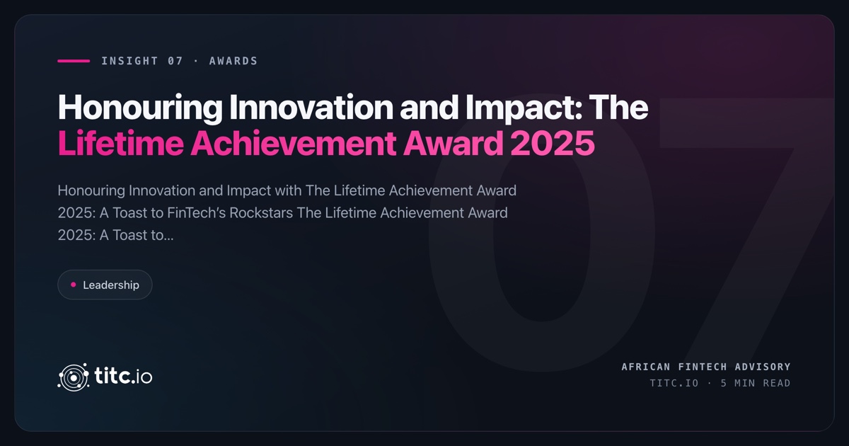 Honouring Innovation